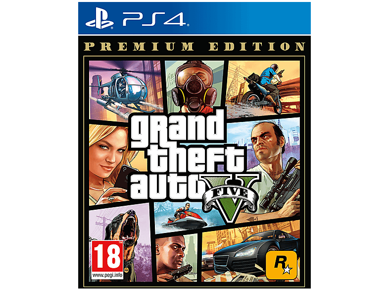 Grand Theft Auto V Edycja Premium Gra na PS4 (Kompatybilna z PS5)