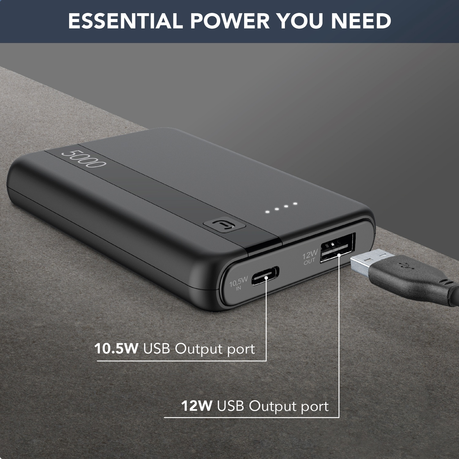 Power Bank Fai da Te, Scatola Batteria Portatile L20 22,5 W 20 Celle Fai da Te, Tre Porte di Ingresso, con Display LCD e Porta di Ingresso Micro Tipo C, Supporta Tutti i