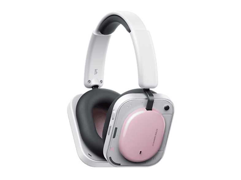 Auriculares inalámbricos - Nothing Headphone (a), 120h Autonomía, Cancelación de Ruido Activa, Certificación Hi-Res y LDAC, Control Táctil, Rosa