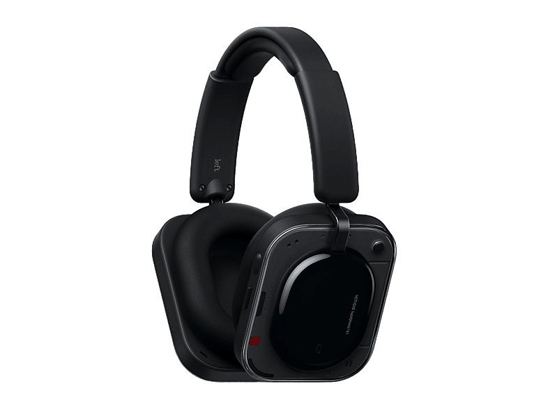 Auriculares inalámbricos - Nothing Headphone (a), 120h Autonomía, Cancelación de Ruido Activa, Certificación Hi-Res y LDAC, Control Táctil, Negro