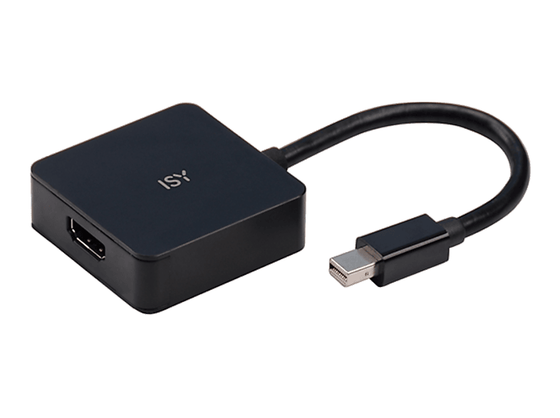 Adaptador - ISY IAD-1006, Compatibilidad Universal, Plug & Play, 900 mAh, 1920x1080@60Hz/30Hz, Negro