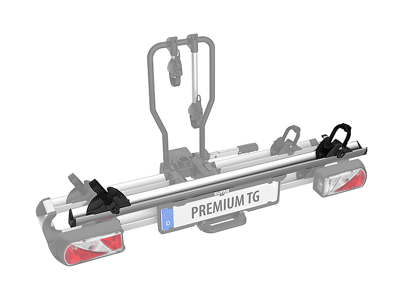 EUFAB PROBC Erweiterung zusätzliches Fahrrad für Serie und PREMIUM TG, Grau)