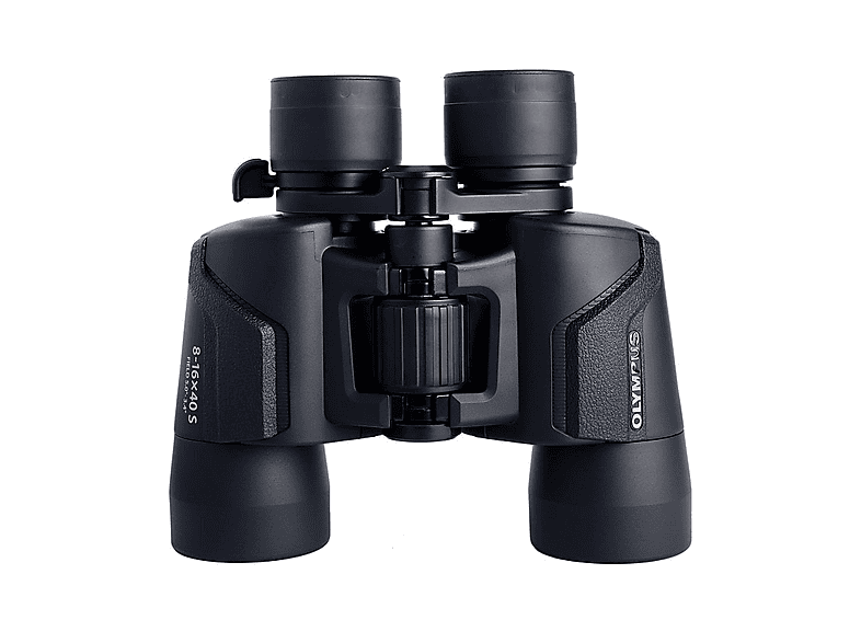 OLYMPUS OM System 8-16x40 + Çanta Porro Prizma Siyah Zoom Dürbün