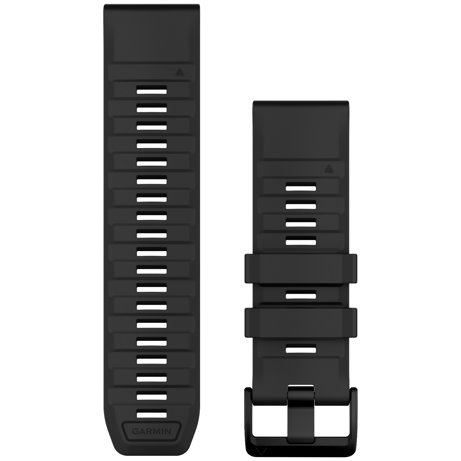 GARMIN Siliconen polsband, 26MM, Quickfit, zwart, met zwarte gesp Horlogebandje Zwart afbeelding