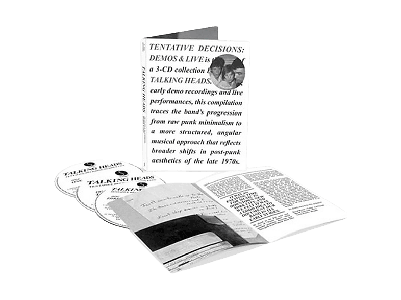 Warner Music Group Talking Heads - Tentative Decisions Demos & Live Cd
