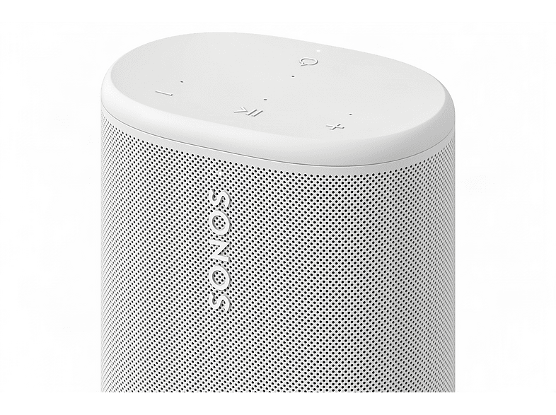 Sonos Play weiß, Vielseitiger, tragbarer Bluetooth & WLAN Lautsprecher, 24 h Akku, wasserdicht, sturzfest,; Bluetooth Lautsprecher — Foto 3 von 5