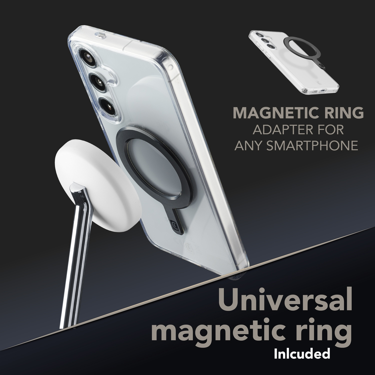 Stazione di ricarica wireless 3 in 1 per iPhone, Apple Watch e AirPods, caricabatterie Magsafe da 15W, supporto Qi, nero | Leroy Merlin