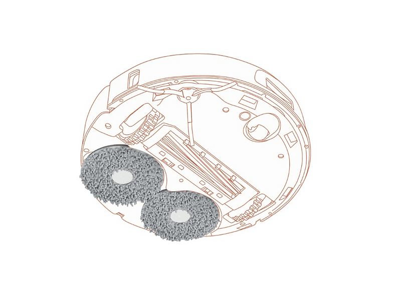 PANNI DI RICAMBIO ROBOROCK mop Qrevo max V