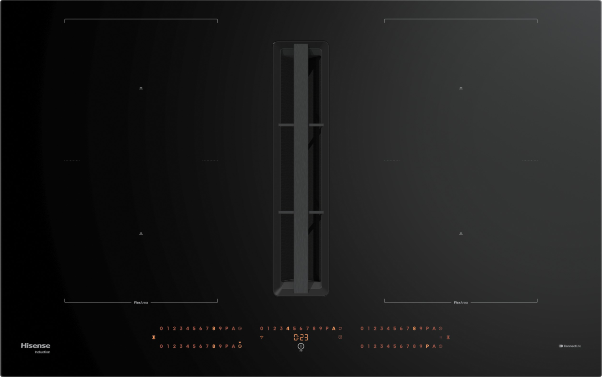 HISENSE HEH8443BSCWF1 Beépíthető indukciós főzőlap beépített páraelszívóval