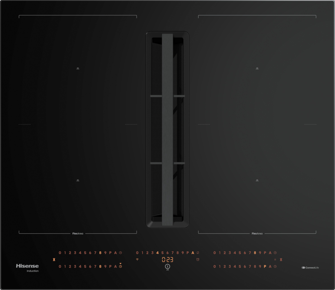 HISENSE HEH6443BSCWF1 Beépíthető indukciós főzőlap beépített páraelszívóval