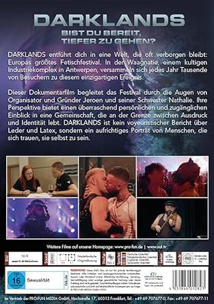 DVD-Rückseite mit Filmtitel, Beschreibung und Szenenbildern.