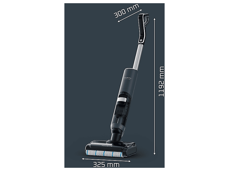 Rowenta X-Clean 5 Pro (GZ5436CH) Nass-/Trockensauger, Schwarz/Silber — Foto 2 von 5