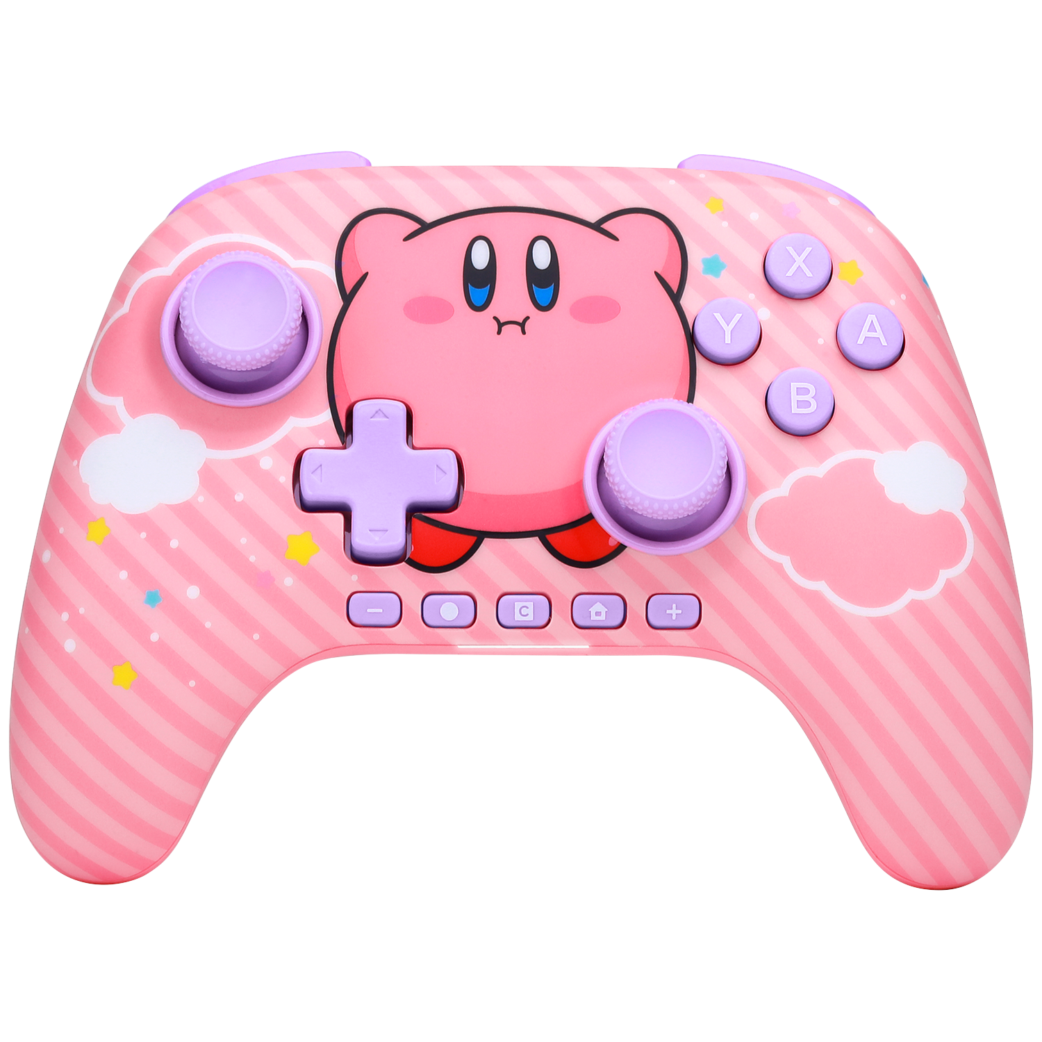 Powera Advantage Draadloze Controller Nintendo S2 - Kirby Puff Switch 2 Roze