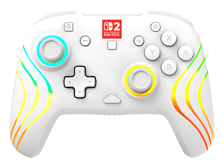 Mando Nintendo Switch - Turtle Beach Afterglow™ Wave Wireless Controller, Para / Lite OLED 2, Blanco