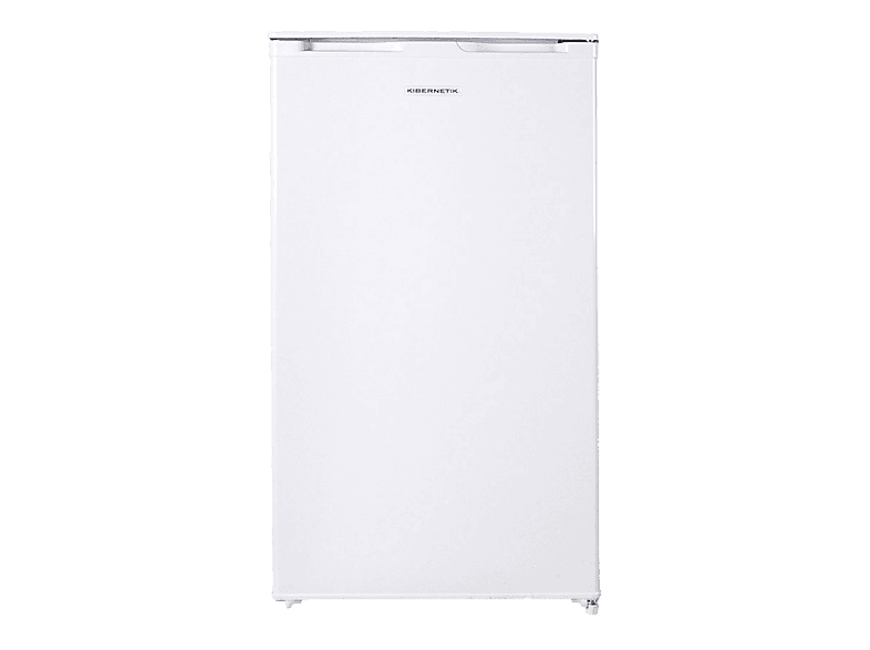 KIBERNETIK KS105 RE Kühlschrank (E, 860 mm hoch, Weiss)