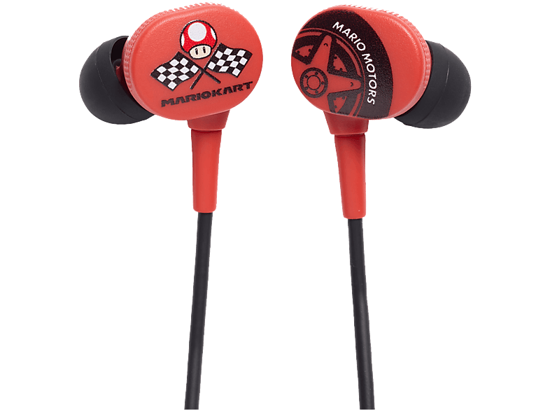 PowerA Mario Kart Casque Intra-auriculaire Filaire pour Nintendo Switch