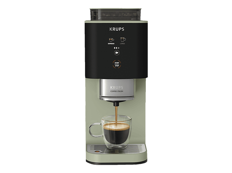 KRUPS Coffee Crush Kaffeevollautomat Grün