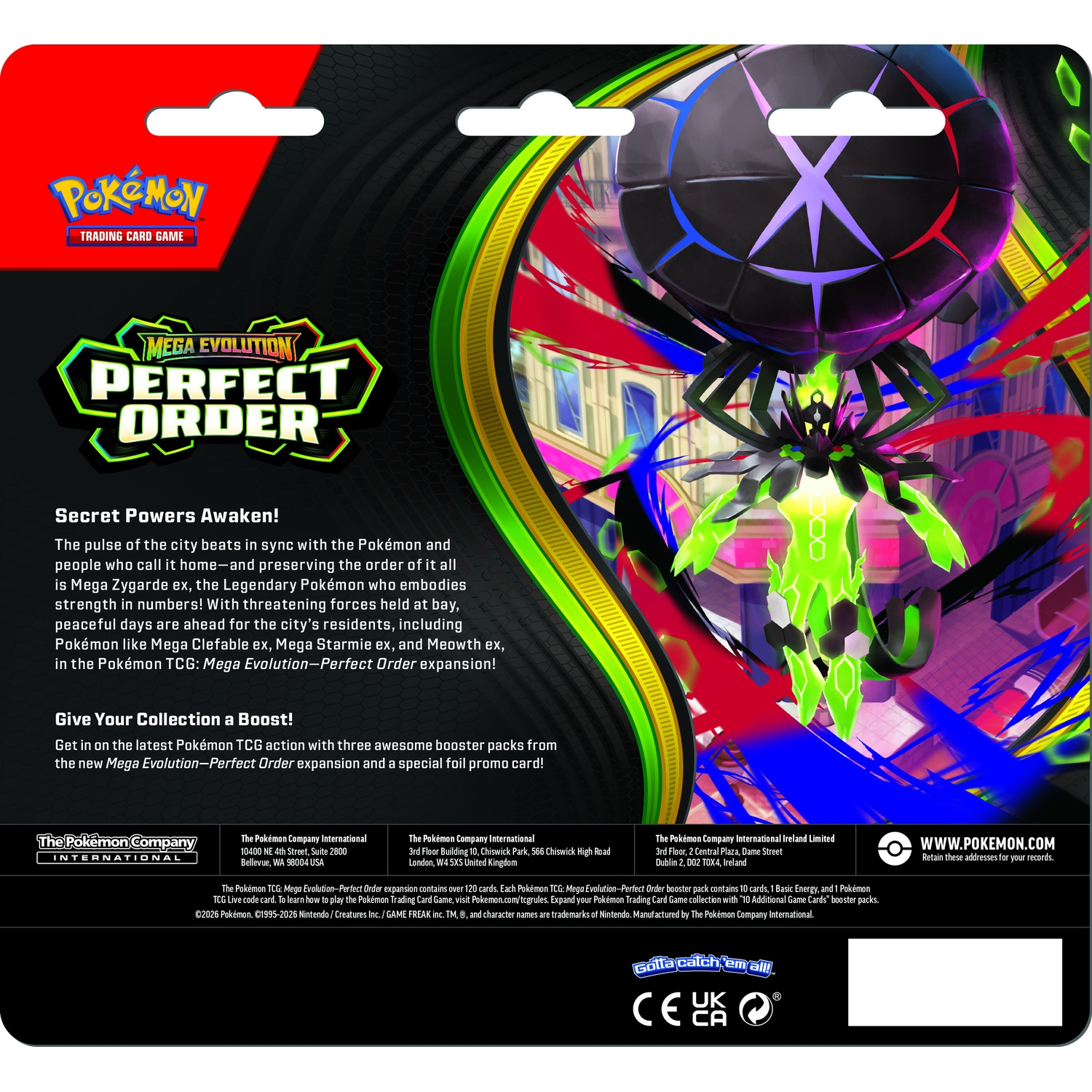 Pokemon card game expansion featuring a spider-like Pokemon hovering over a city landscape.