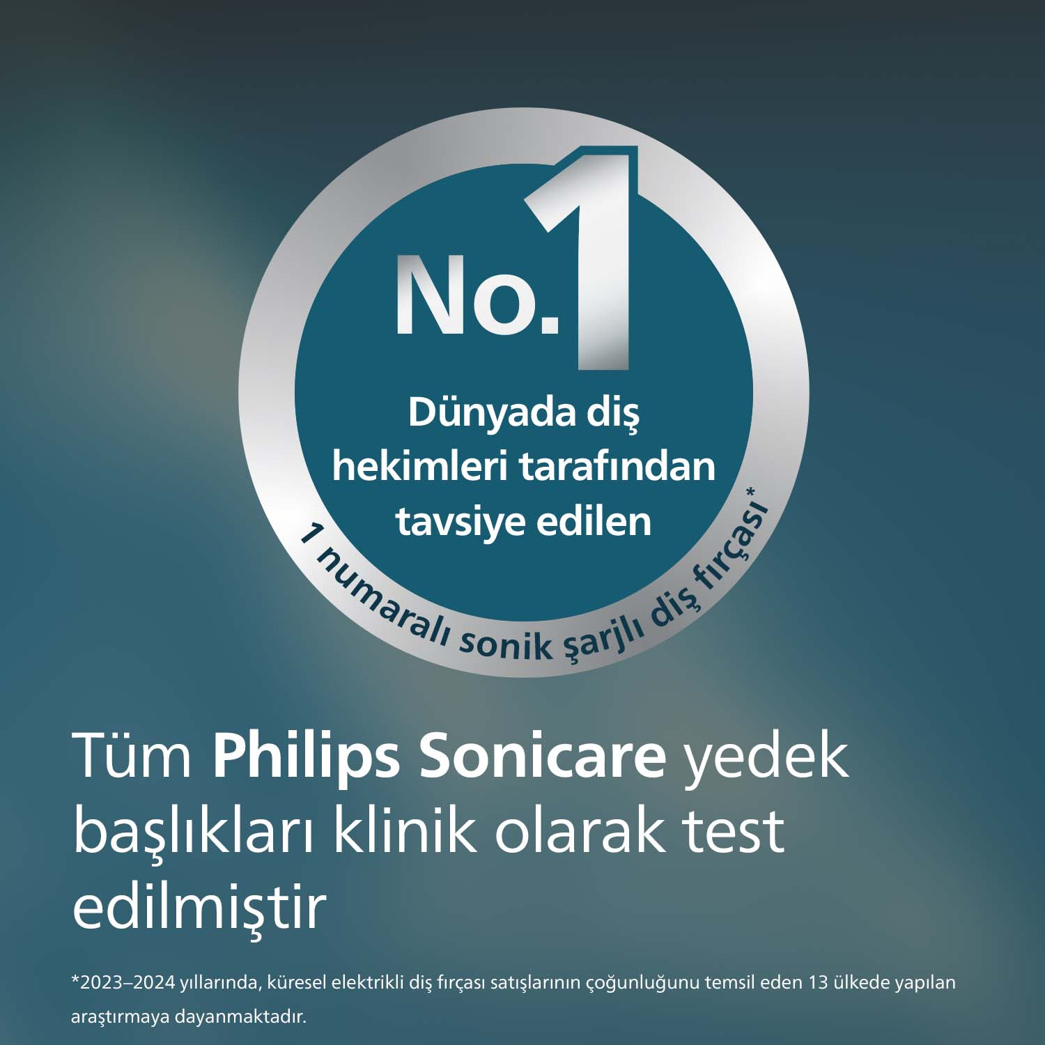 1 Numara yazılı, diş hekimlerince tavsiye edilen ürün.