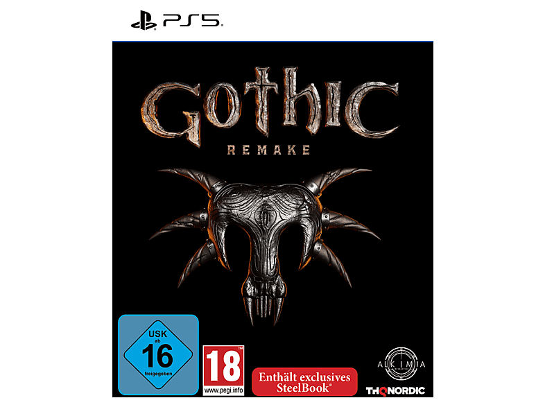 Gothic 1 Remake Day 1 Steelbook Edition - PlayStation 5 [Blu-ray]