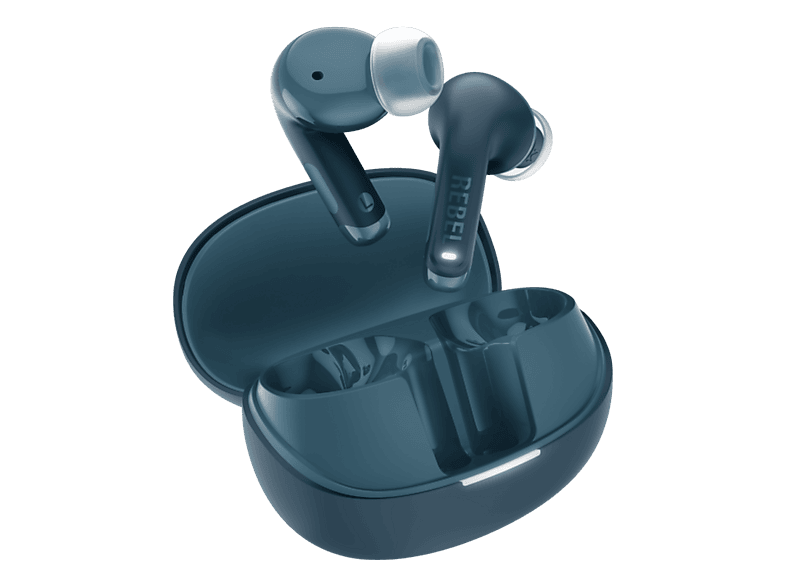 FRESHN REBEL Twins Fuse 2, In-ear True Wireless Kopfhörer Bluetooth Steel Blue
