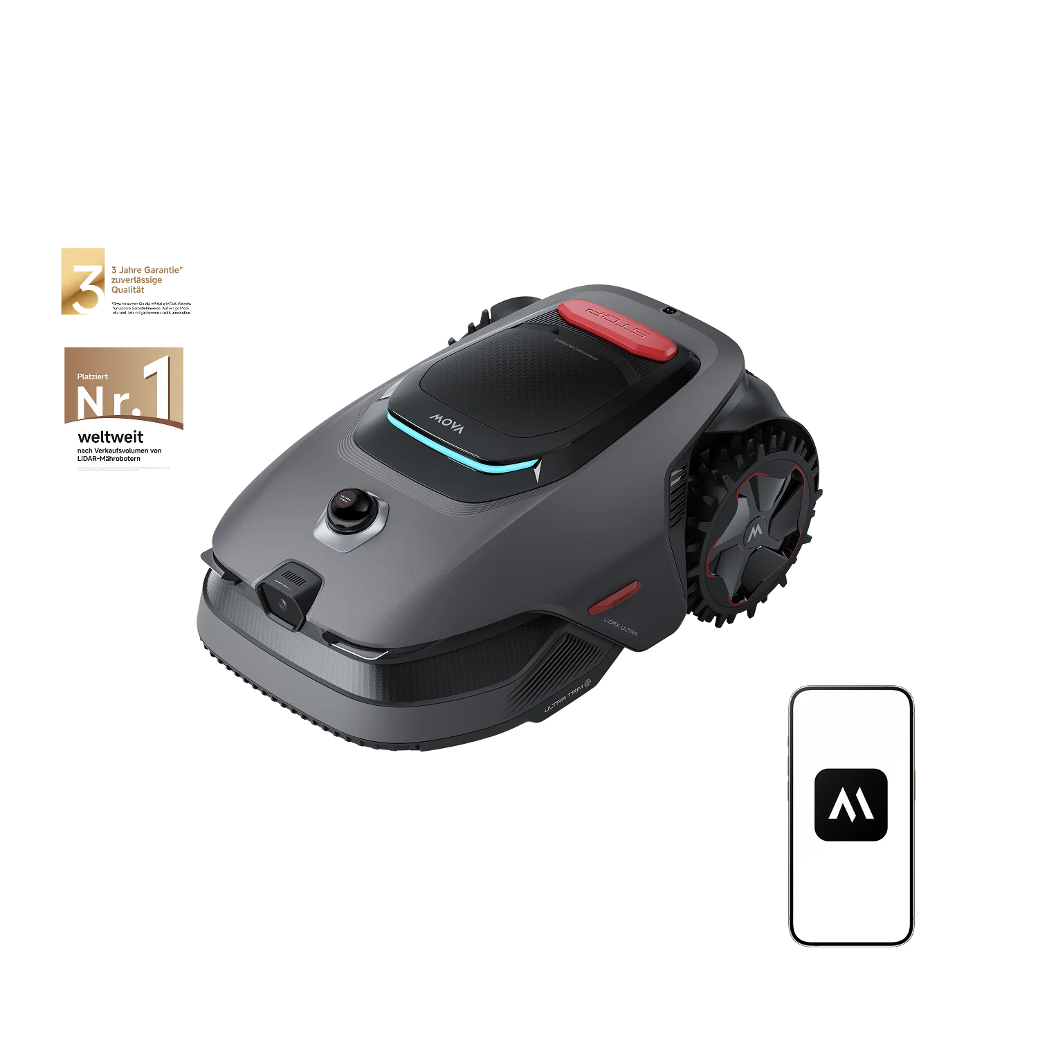 MOVA LIDAX ULTRA 2000 robotfűnyíró