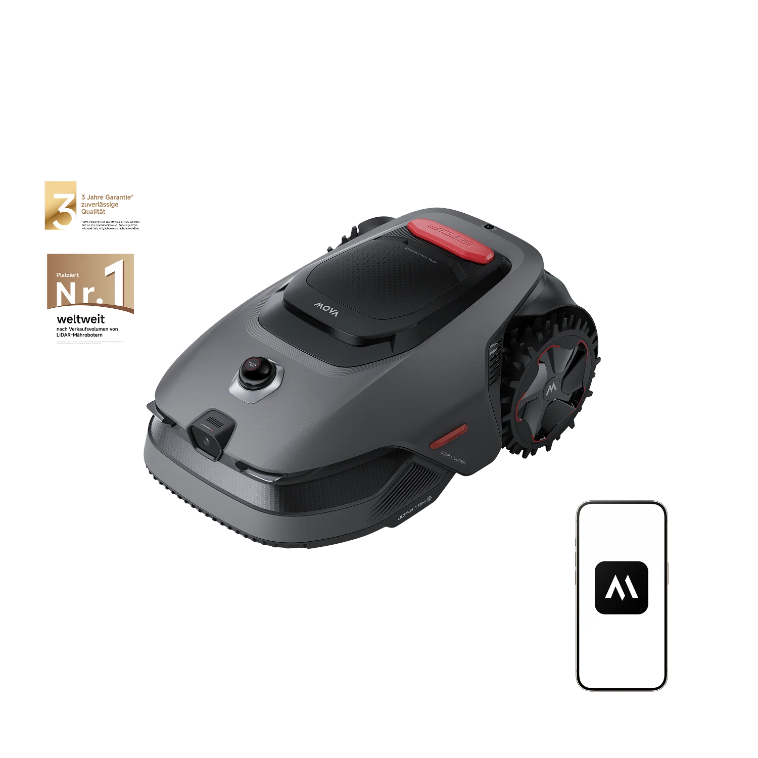 MOVA LIDAX ULTRA 800 robotfűnyíró