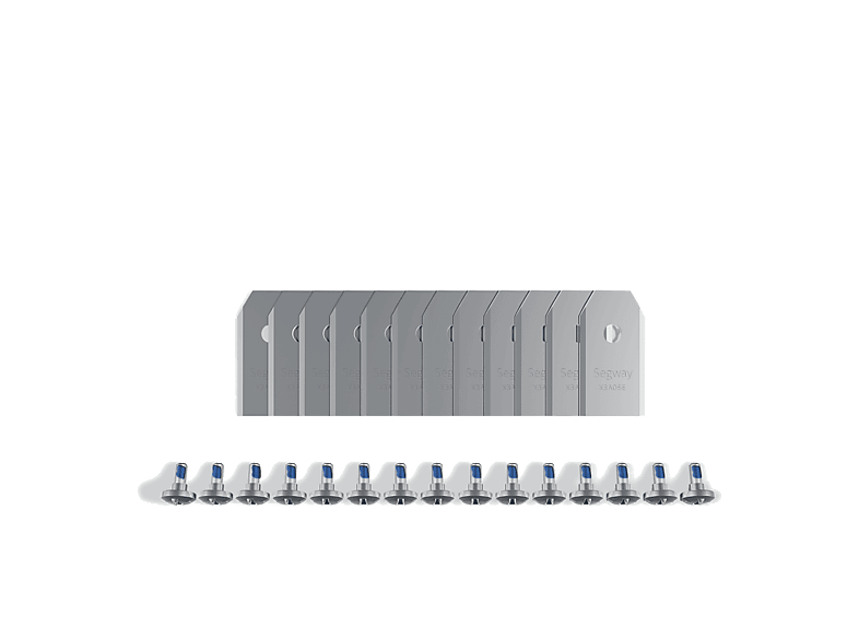 Accesorio de montaje - Navimow NV0005, Compatible con Todos los modelos Segway (i Series y X Series), Plateado