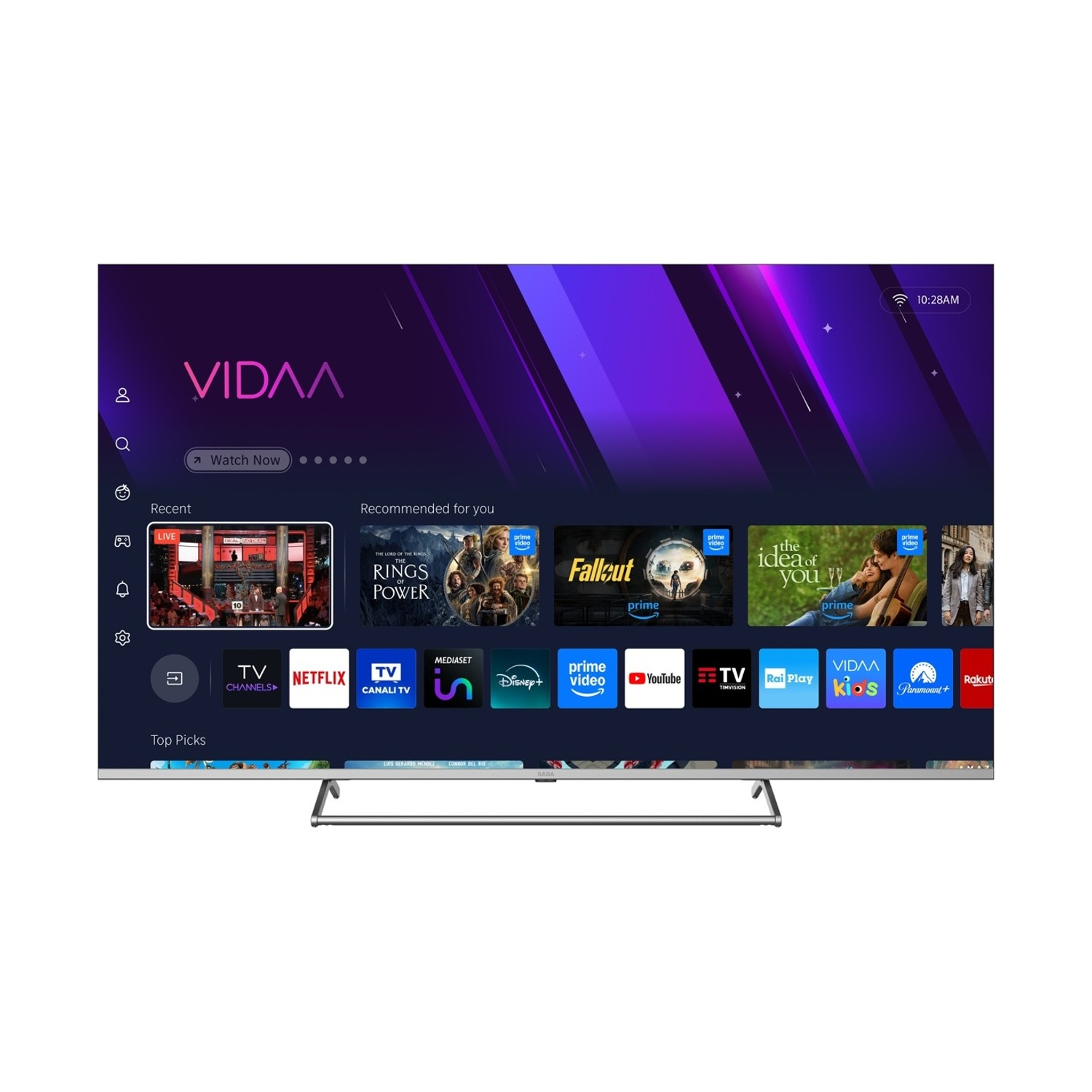 Saba Sa65Kn9Vda TV Led, 65", UHD 4K