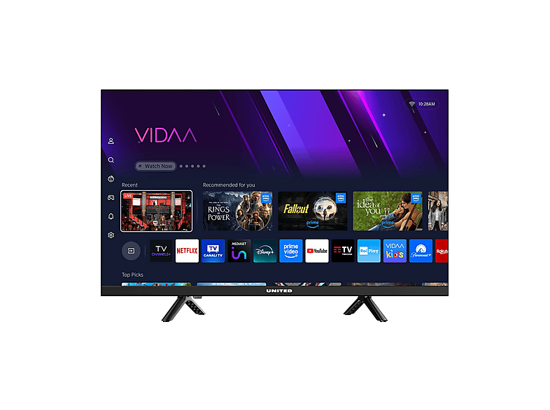 UNITED UNLED24M10VDA TV LED, 24 ", HD