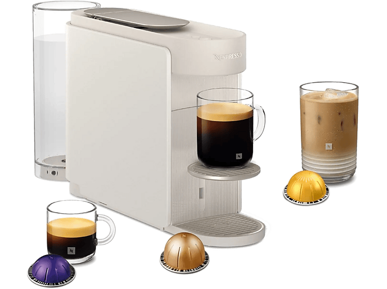 Ekspres kapsułkowy DE LONGHI-NESPRESSO ENV200.W Vertuo UP Biały