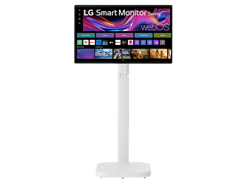 LG Smart Monitor Swing 32U889SA 31,5" 4K IPS 60Hz 5ms Dotykowy Podstawa na kółkach