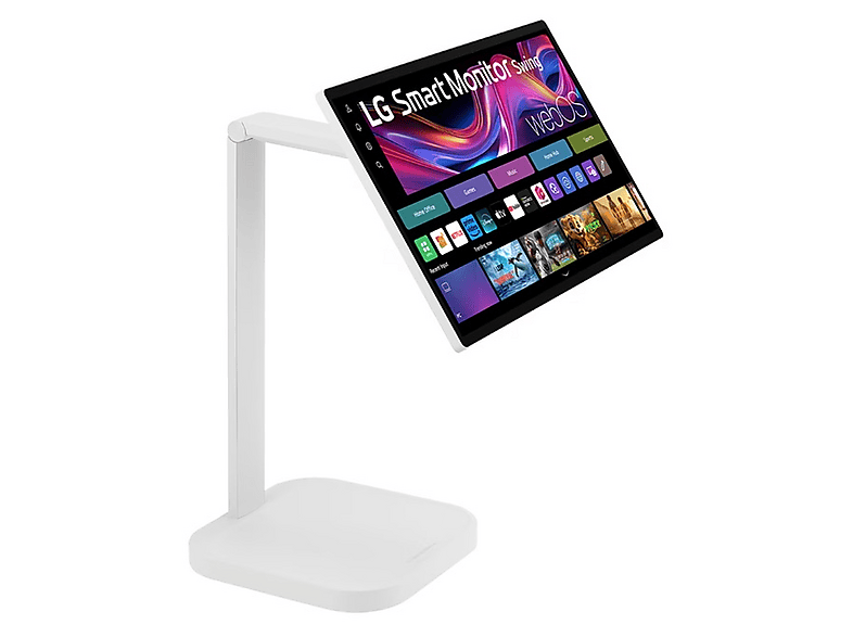 LG Smart Monitor Swing 32U889SA 31,5" 4K IPS 60Hz 5ms Dotykowy Podstawa na kółkach – zdjęcie 2