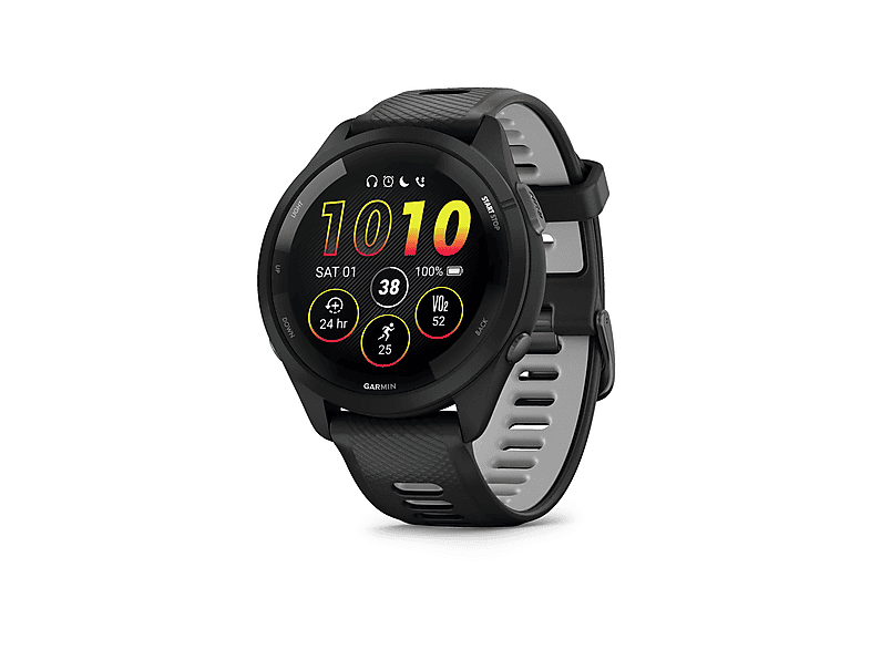Garmin Forerunner® 265, 46mm, Schwarz/Hellgrau; Smartwatch — Foto 3 von 5