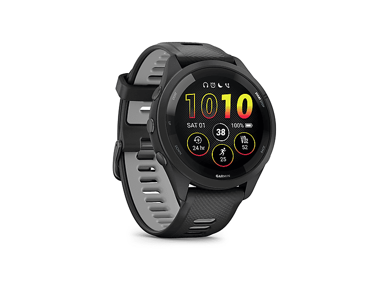 Garmin Forerunner® 265, 46mm, Schwarz/Hellgrau; Smartwatch