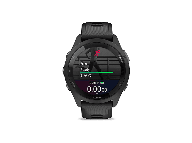Garmin Forerunner® 265, 46mm, Schwarz/Hellgrau; Smartwatch — Foto 4 von 5