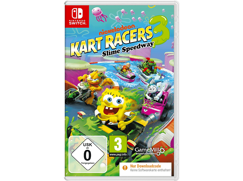 Nickelodeon Kart Racers 3 - Slime Speedway - Nintendo Switch [Download Code]