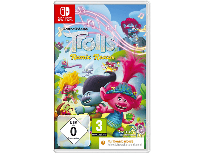 DreamWorks Trolls Remix Rescue - Nintendo Switch [Download Code]