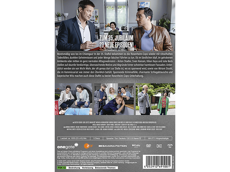 Thumbnail - Die Rosenheim-Cops Staffel 25 DVD