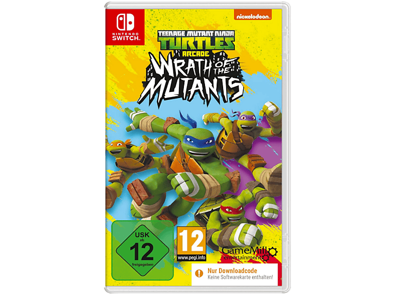 Teenage Mutant Ninja Turtles: Wrath of the Mutants - Nintendo Switch [Download Code]