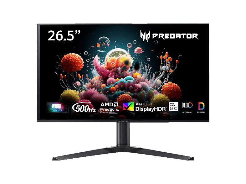 ACER Predator X27UF5bmiippruzx 26,5 Zoll WQHD Gaming Monitor 0,03 ms ...