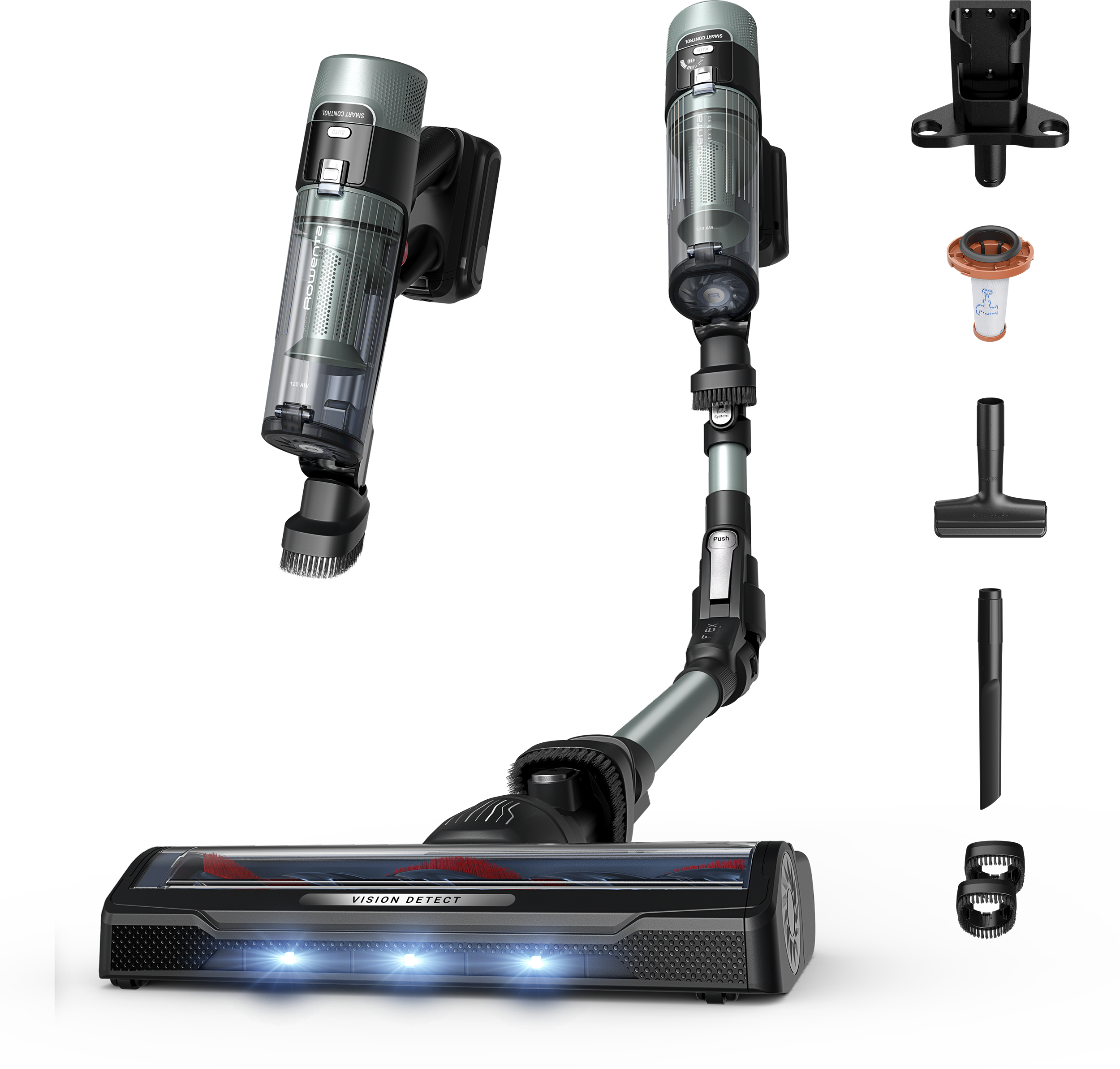 ROWENTA RH7A32E0 X-FORCE FLEX 10.80 Allergy rúdporszívó