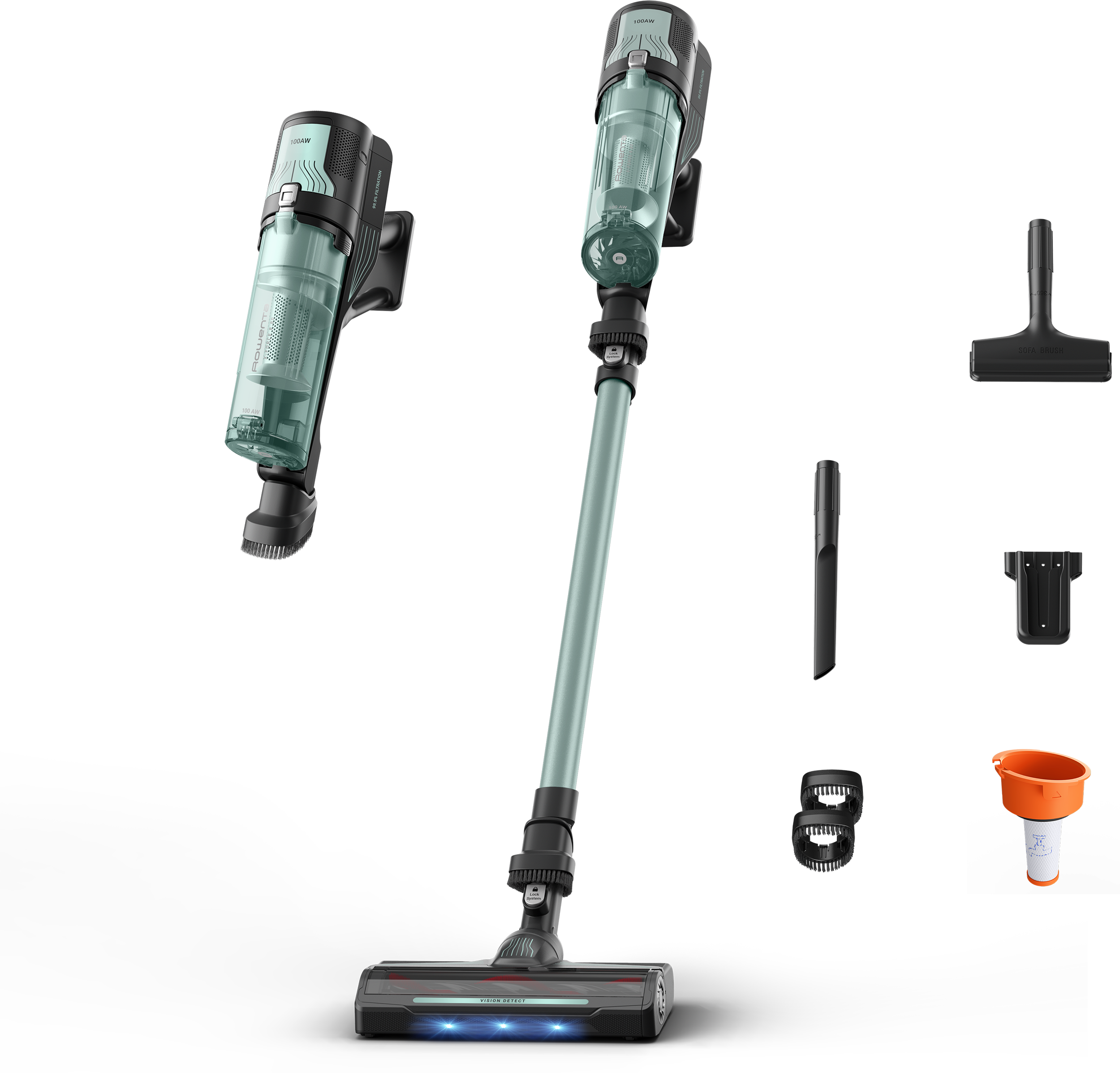 ROWENTA RH1833E0 X-Force 8.80 Vezeték nélküli porszívó