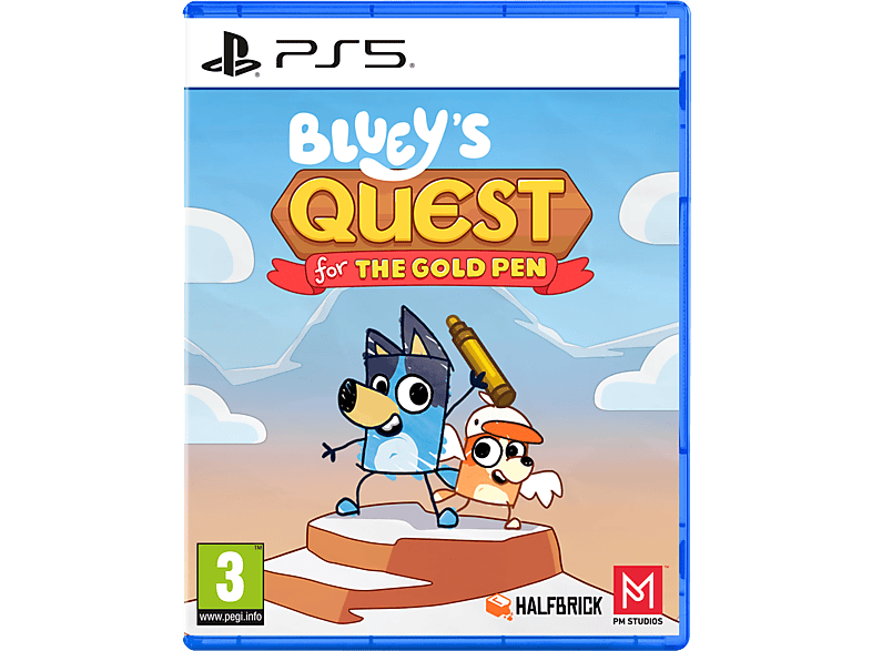 Bluey's Quests for the Gold Pen Gra PS5