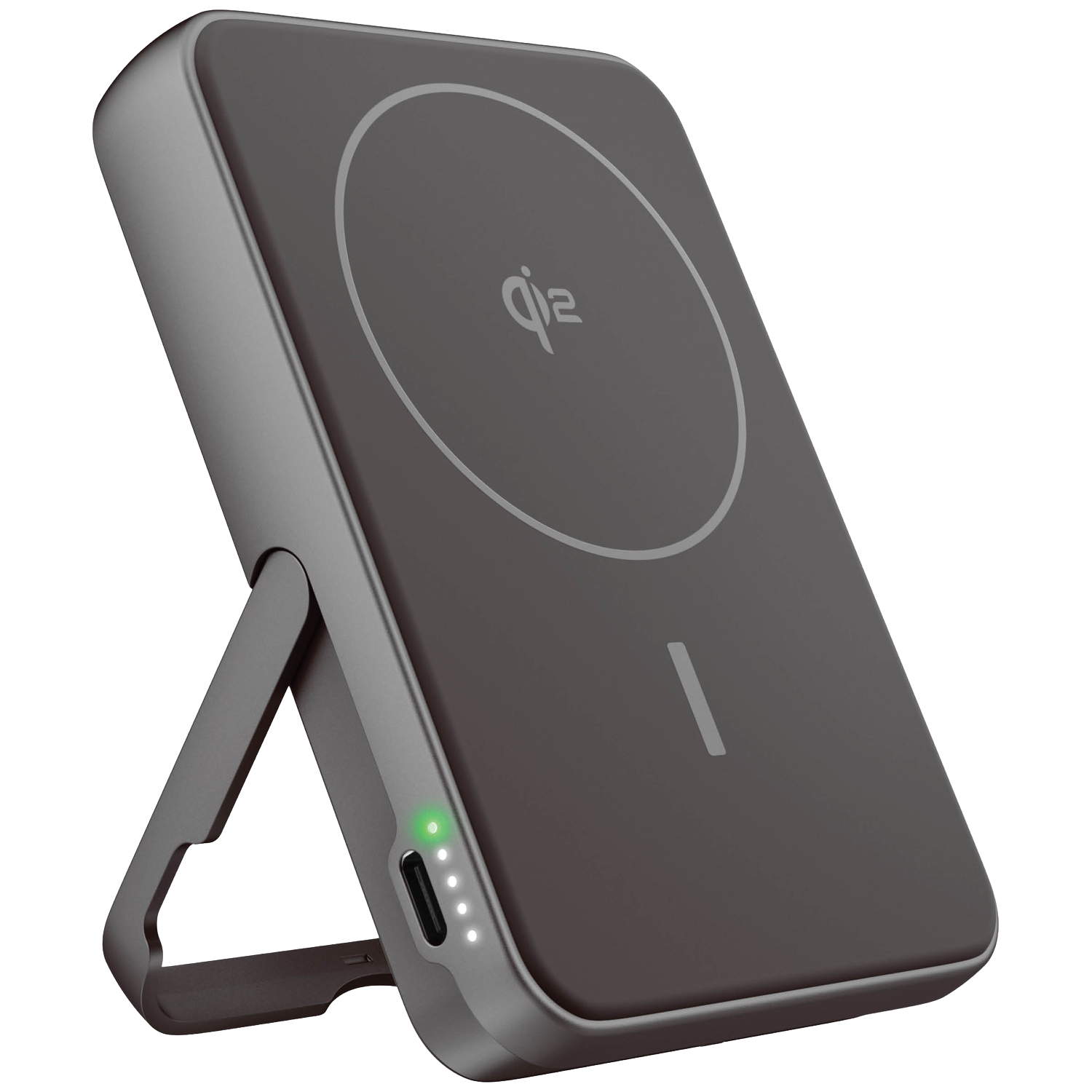 FRESH 'N REBEL Magnet Wireless Powerbank 10000 mAh Qi2 15W Storm Powerbank