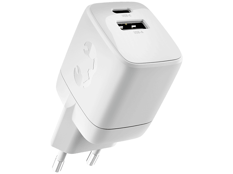 FRESH 'N REBEL 30W PD Wall Charger USB-A + USB-C | Ice Grey Thuislader ...