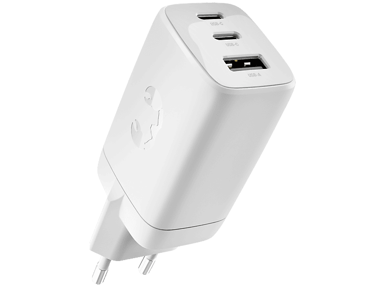 Chargeur secteur Fresh 'n Rebel 67W PD USB-A + 2x USB-C Ice Grey