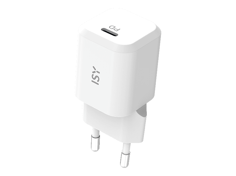 ISY IWC-4020-2 USB-C PD Schnelladegerät Universal, Weiss