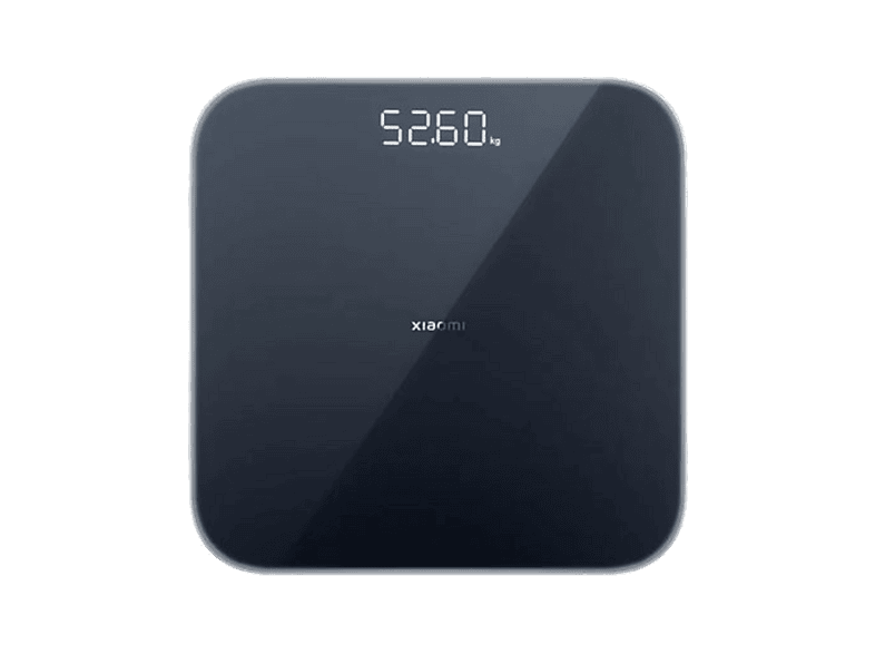 Báscula inteligente - Xiaomi Smart Scale S200, 150 kg, Bluetooth, Vidrio templado y Plástico de Ingeniería, Gris oscuro