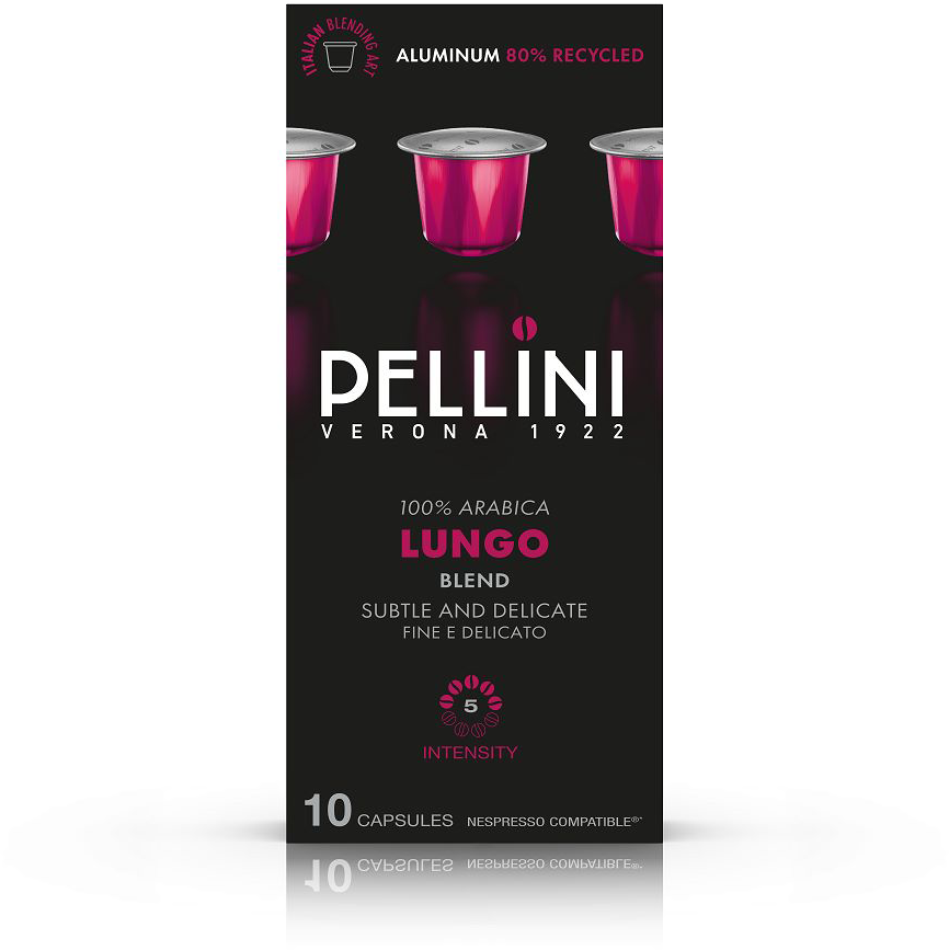 PELLINI Lungo Nespresso kompatibilis kávékapszula